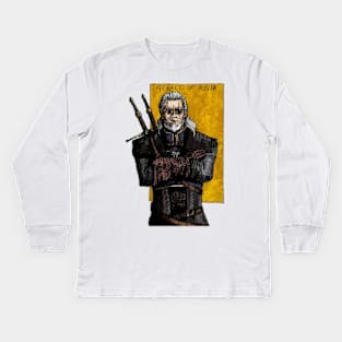 Witcher Geralt of Rivia Kids Long Sleeve T-Shirt